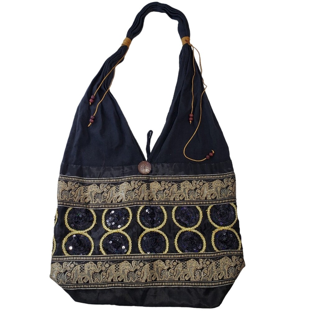 Women's Lightweight Embellished Hobo Bag / Purse Approx. 10 x 25